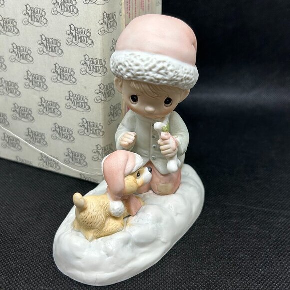 No Mark Precious Moments "Wishing you a season filled with joy" figurine - Picture 1 of 5